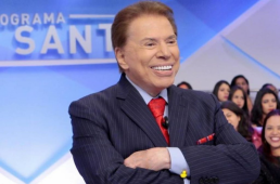 Silvio Santos à frente de seu programa - Foto: SBT