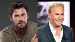 Chris Hemsworth e Kevin Costner - Foto: Reprodução / Instagram @chrishemsworth @kevincostner