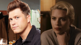 Colin Jost e Scarlett Johansson - Foto: Reprodução / Instagram @colinjost / IMDb