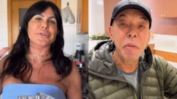 Gretchen e o ex-marido, Chrystian, que faleceu na última semana - Foto: Instagram