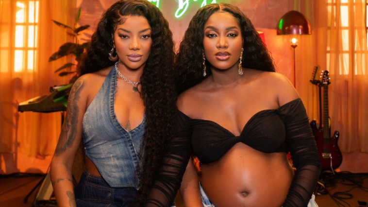 Ludmilla e IZA - Foto: Reprodução