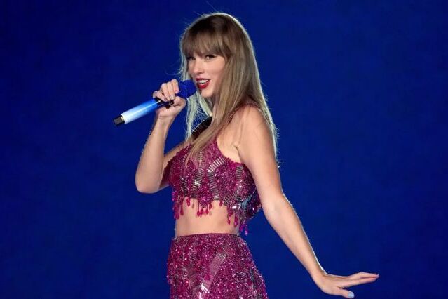 Jato privado de Taylor Swift é alvo de protesto climático em Londres