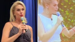 Ana Hickmann chora em evento ao falar de agressões - Foto: Instagram