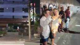 Homem arma flagra no motel e reúne público para esperar esposa na rua - Foto: Twitter