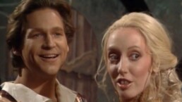 Jeff Bridges e Shelley Duvall em cena de Teatro de Contos de Fada - Foto: YouTube