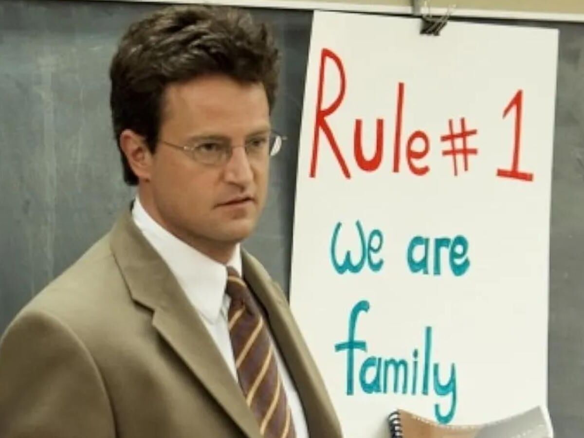 Matthew Perry em cena do filme The Ron Clark Story - Foto: Reprodução