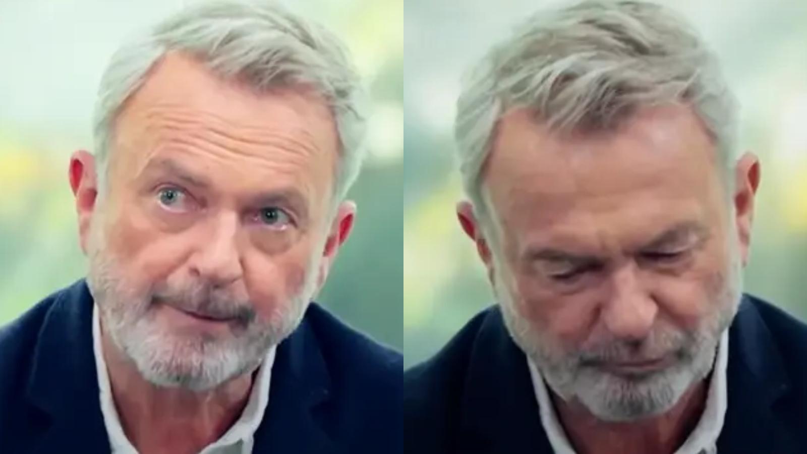 Sam Neill, astro de Jurassic Park, se emociona durante entrevista - Foto: ABC
