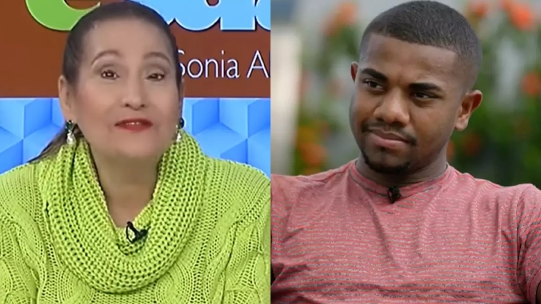 Sonia Abrão e Davi Brito - Foto: RedeTV / Globo
