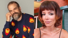 David Harbour e Lily Allen - Foto: Reprodução / Instagram @dkharbour @lilyallen