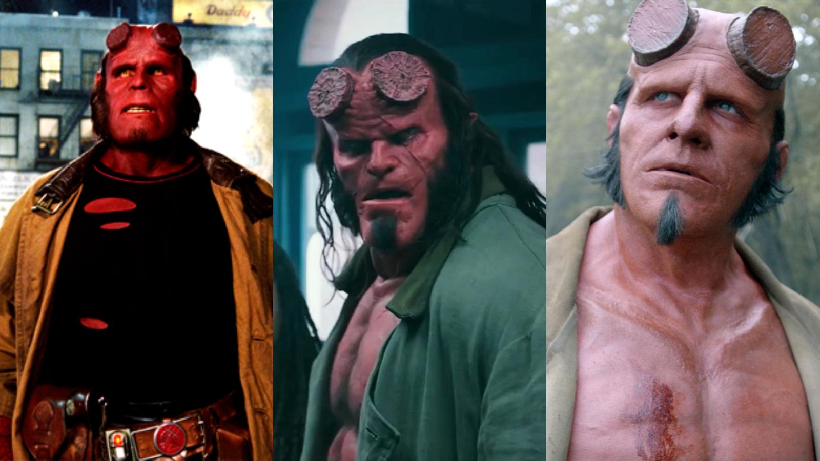 As três versões de Hellboy para o cinema - Foto: Reprodução