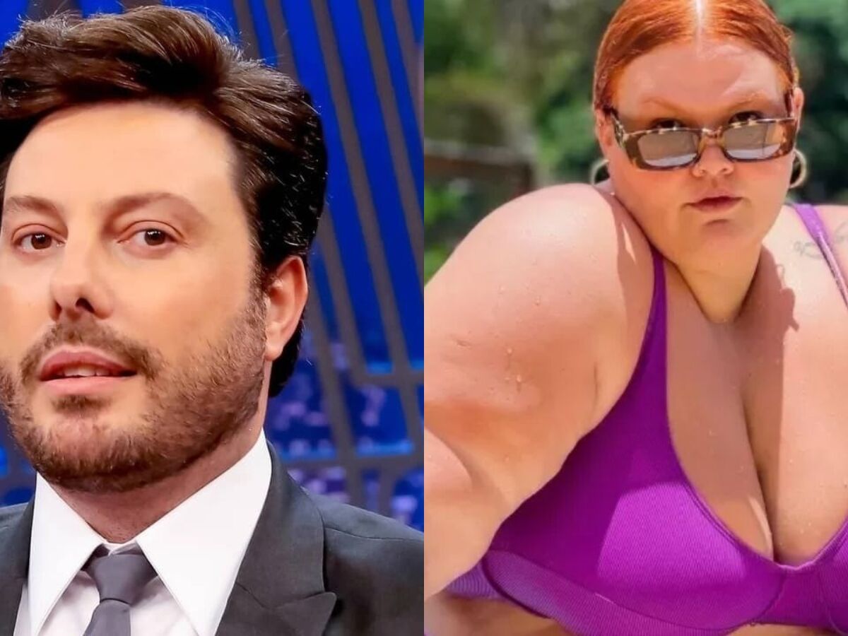 Danilo Gentili e Thais Carla - Foto: SBT / Instagram @thaiscarla