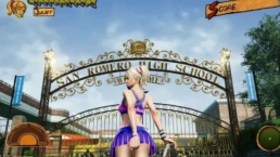Lollipop Chainsaw RePop manteve conquista de olhar por baixo da saia da protagonista