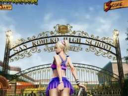 Lollipop Chainsaw RePop manteve conquista de olhar por baixo da saia da protagonista