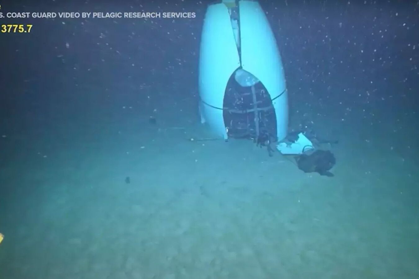 Nova simulação do Oceangate mostra como submarino implodiu em detalhes