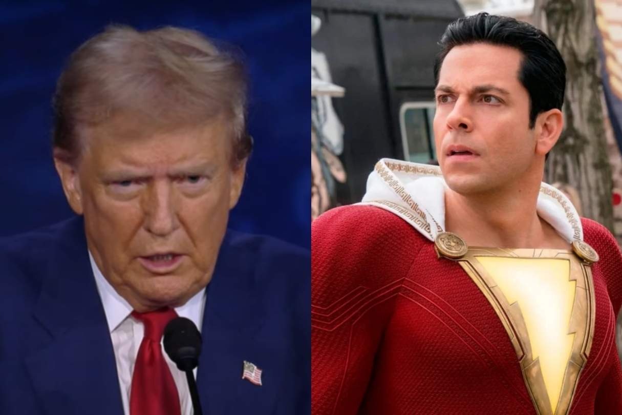 Zachary Levi, o Shazam, apoia formalmente Donald Trump para a presidência dos EUA