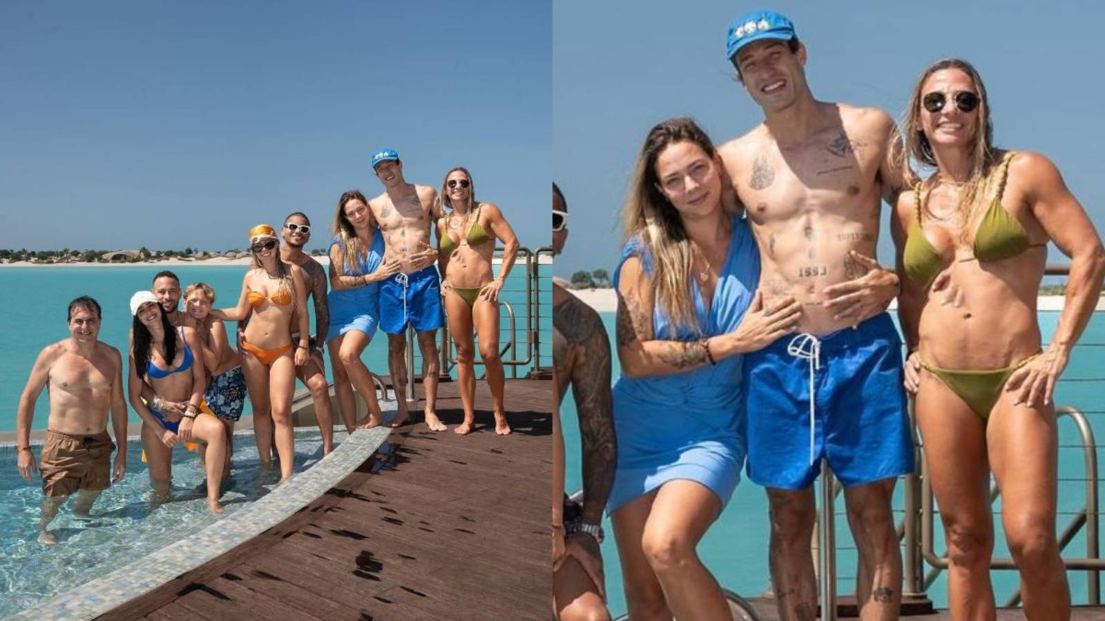 Foto de Paula Akkari republicada por Neymar - Foto: Instagram @neymarjr