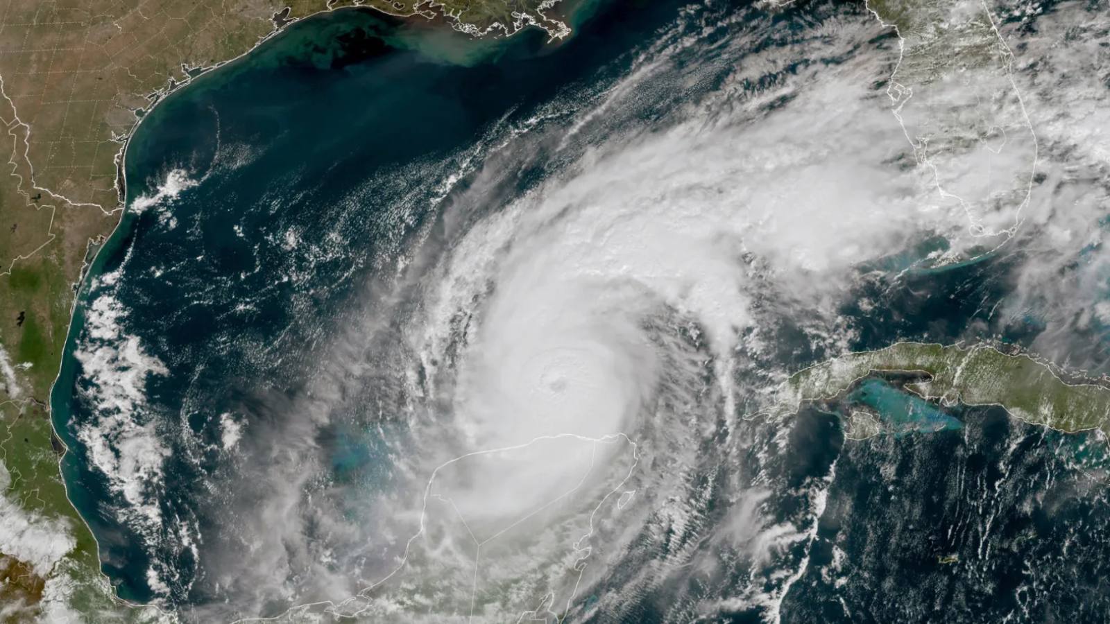 Furacão Milton agora se move em direção a Flórida - Foto: NASA