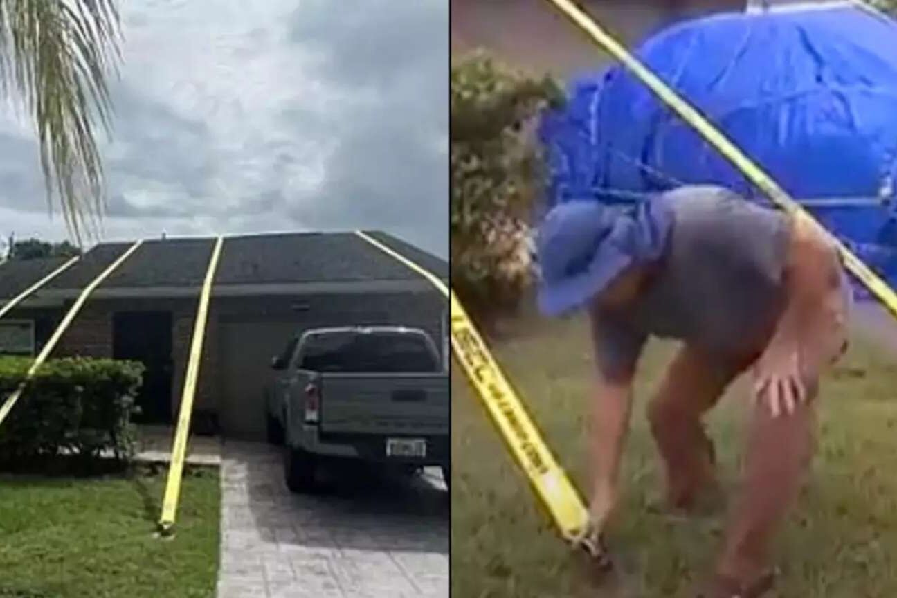 História viral do homem que amarrou casa antes do furacão Milton passar tem final feliz