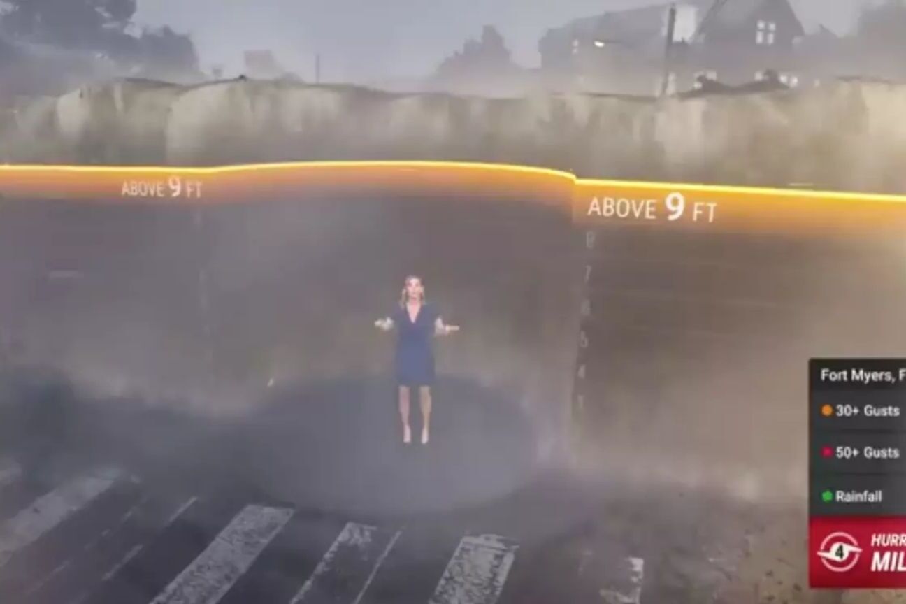 Simulação mostra nível assustador de enchentes que furacão Milton deve causar na Flórida
