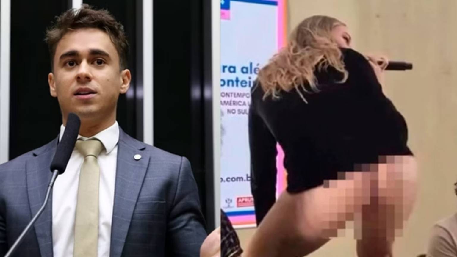 Deputado Nikolas Ferreira aciona PGR contra UFMA sobre palestra de 'educar com o c*'