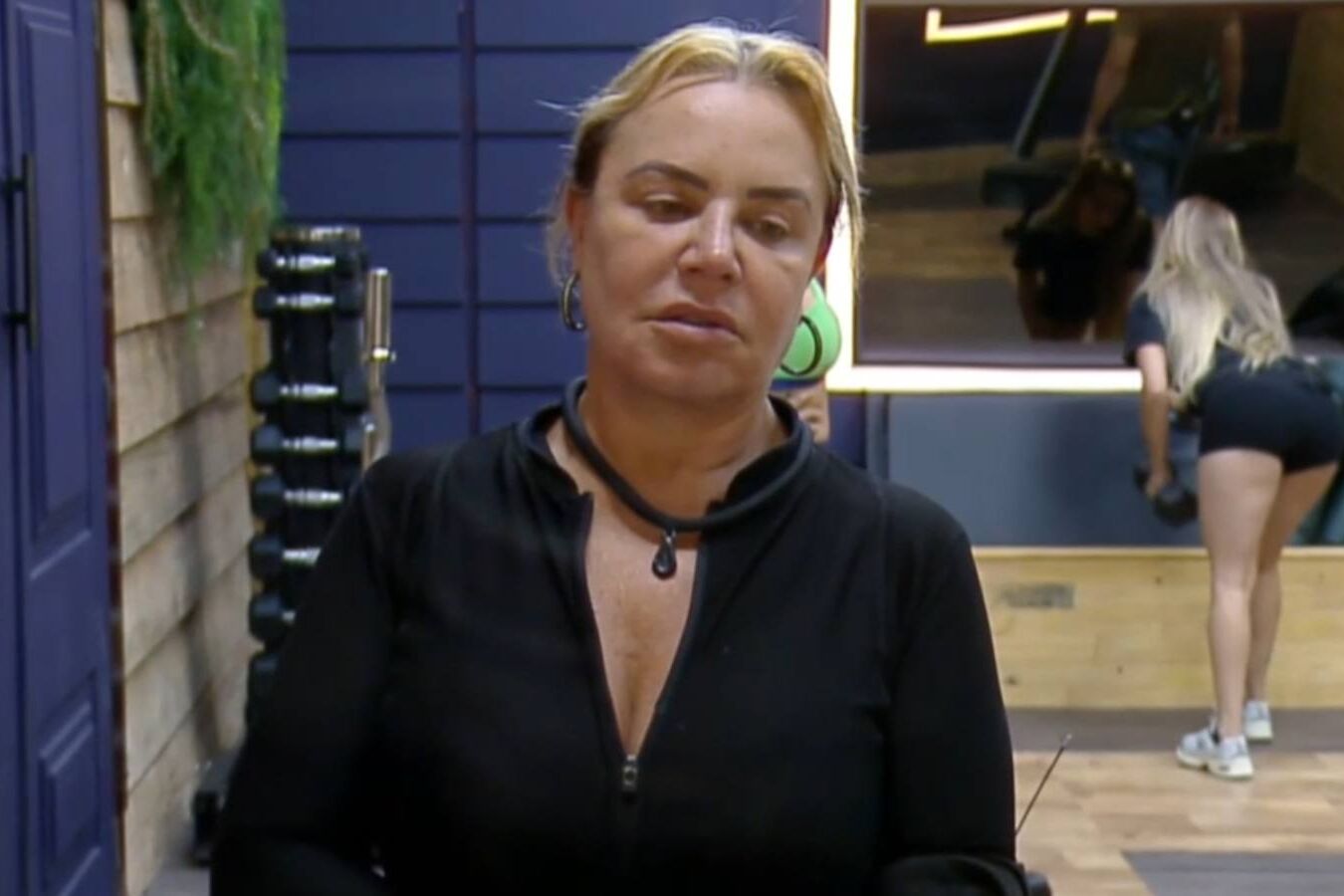 Flor Fernandez em A Fazenda 16; ela falou com Luana sobre tensão na casa - Foto: Record