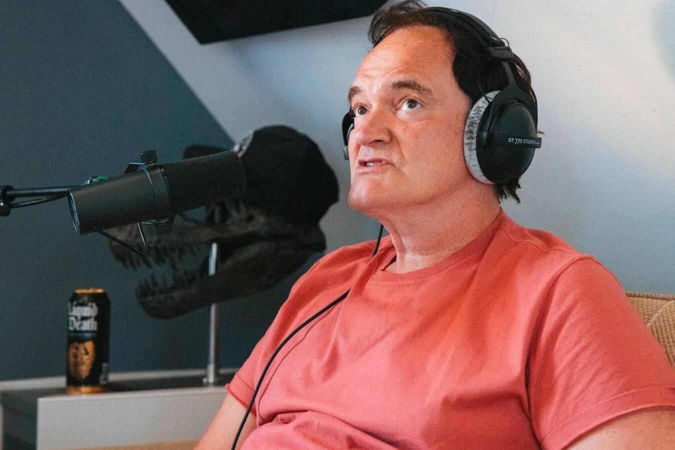 Quentin Tarantino em podcast - Foto: YouTube