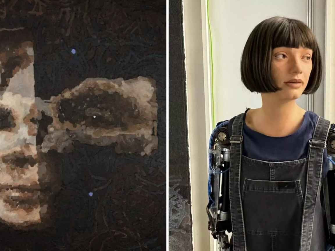 Pintura feita por robô com IA é vendida por mais de US$ 1 milhão