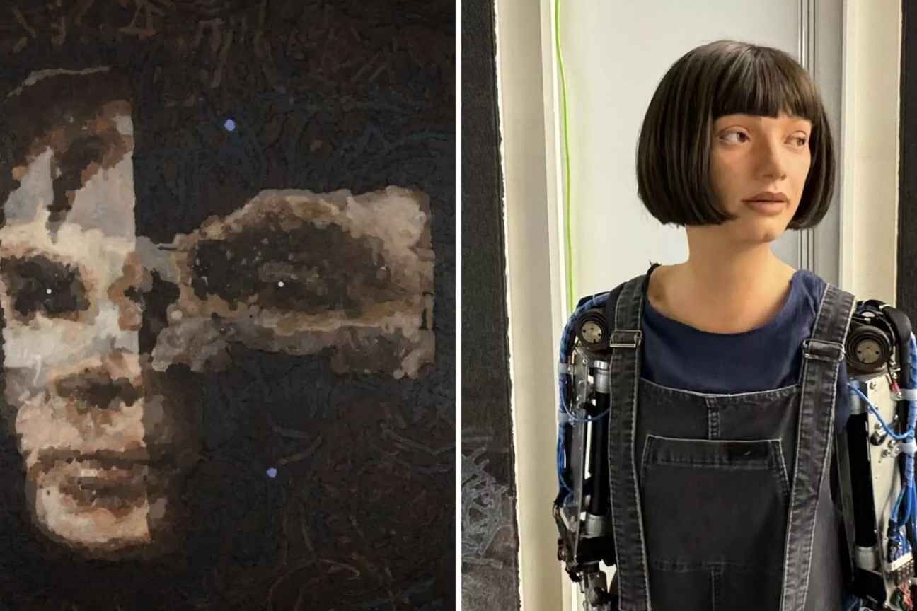 Pintura feita por robô com IA é vendida por mais de US$ 1 milhão