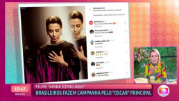 Ana Maria Braga pede para fãs brasileiros ajudarem Fernanda Torres a chegar a 1 milhão de likes