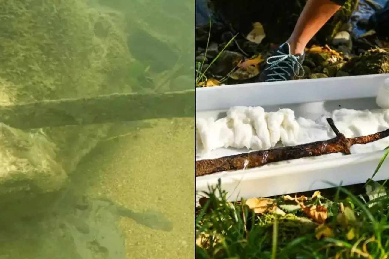 Espada descoberta na Bósnia é chamada de