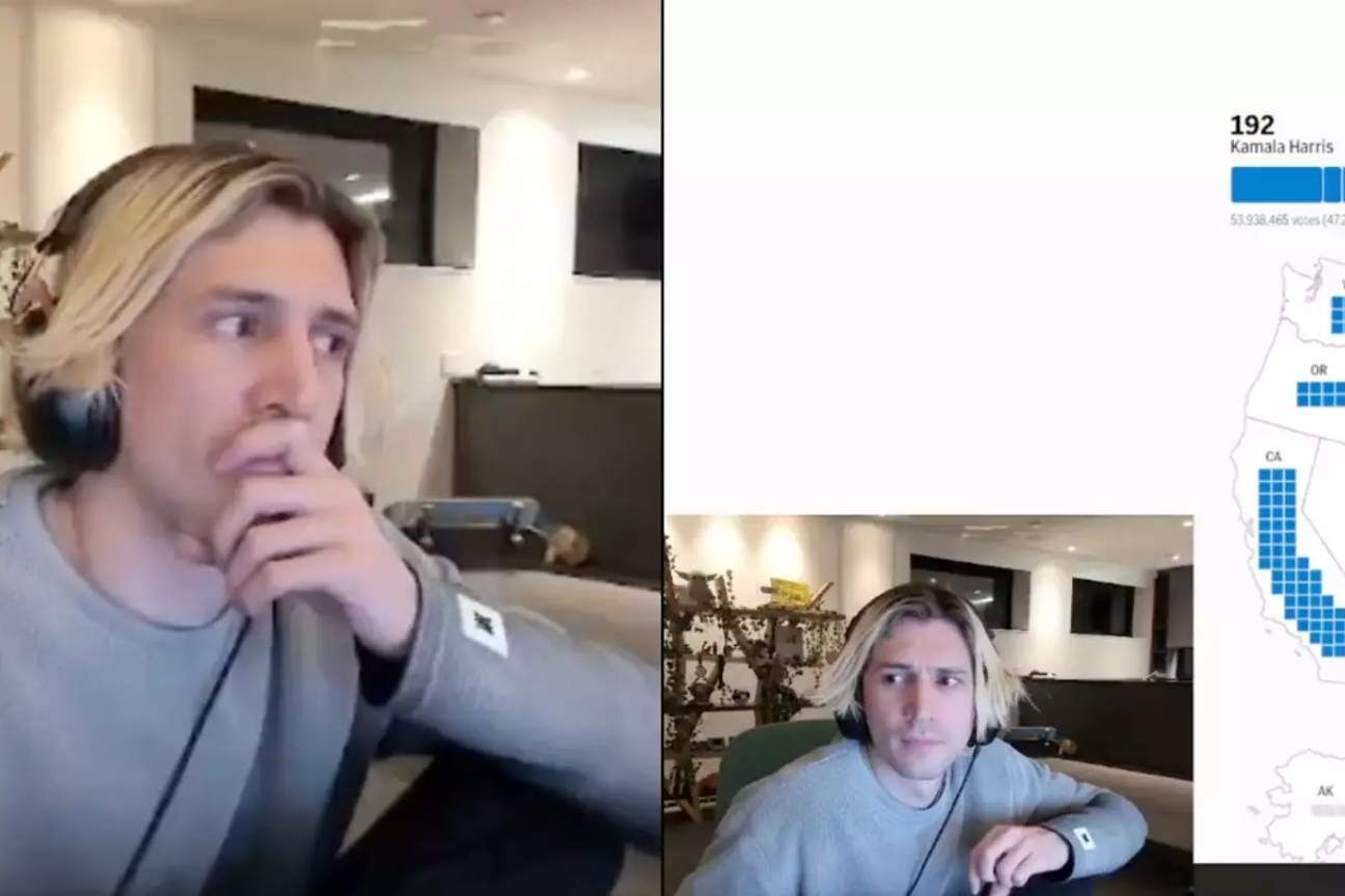 Streamer perde 700 mil dólares em aposta na vitória de Kamala Harris nas eleições americanas