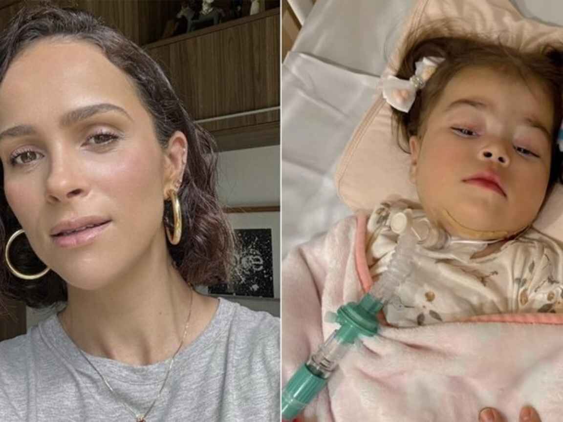 Leticia Cazarré compartilha nova internação da filha Maria Guilhermina e fala sobre desafios