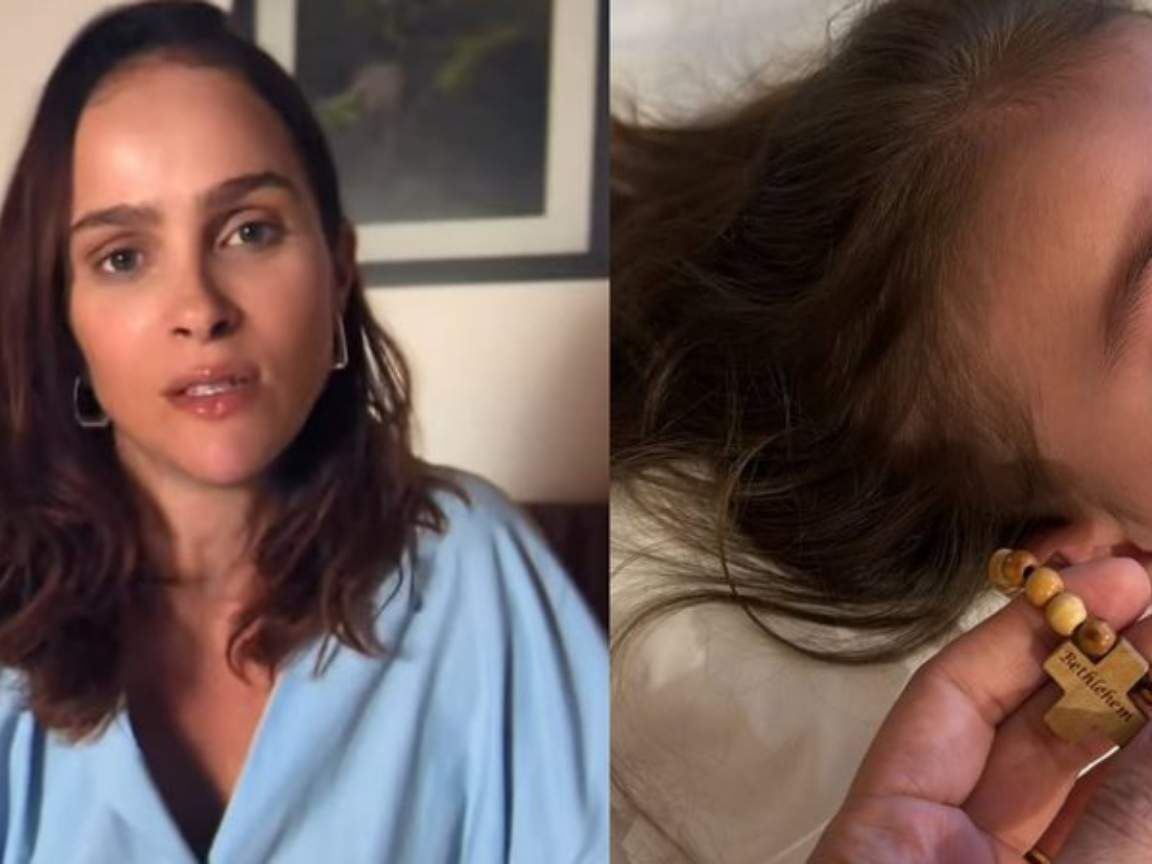 Leticia e Juliano Cazarré pedem orações pela filha internada com infecções graves