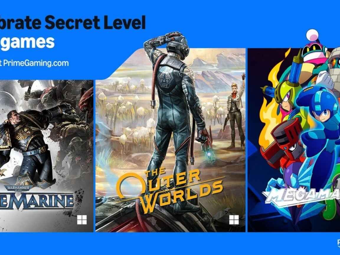 Prime Gaming adiciona 10 novos jogos gratuitos em dezembro com a estreia de Secret Level