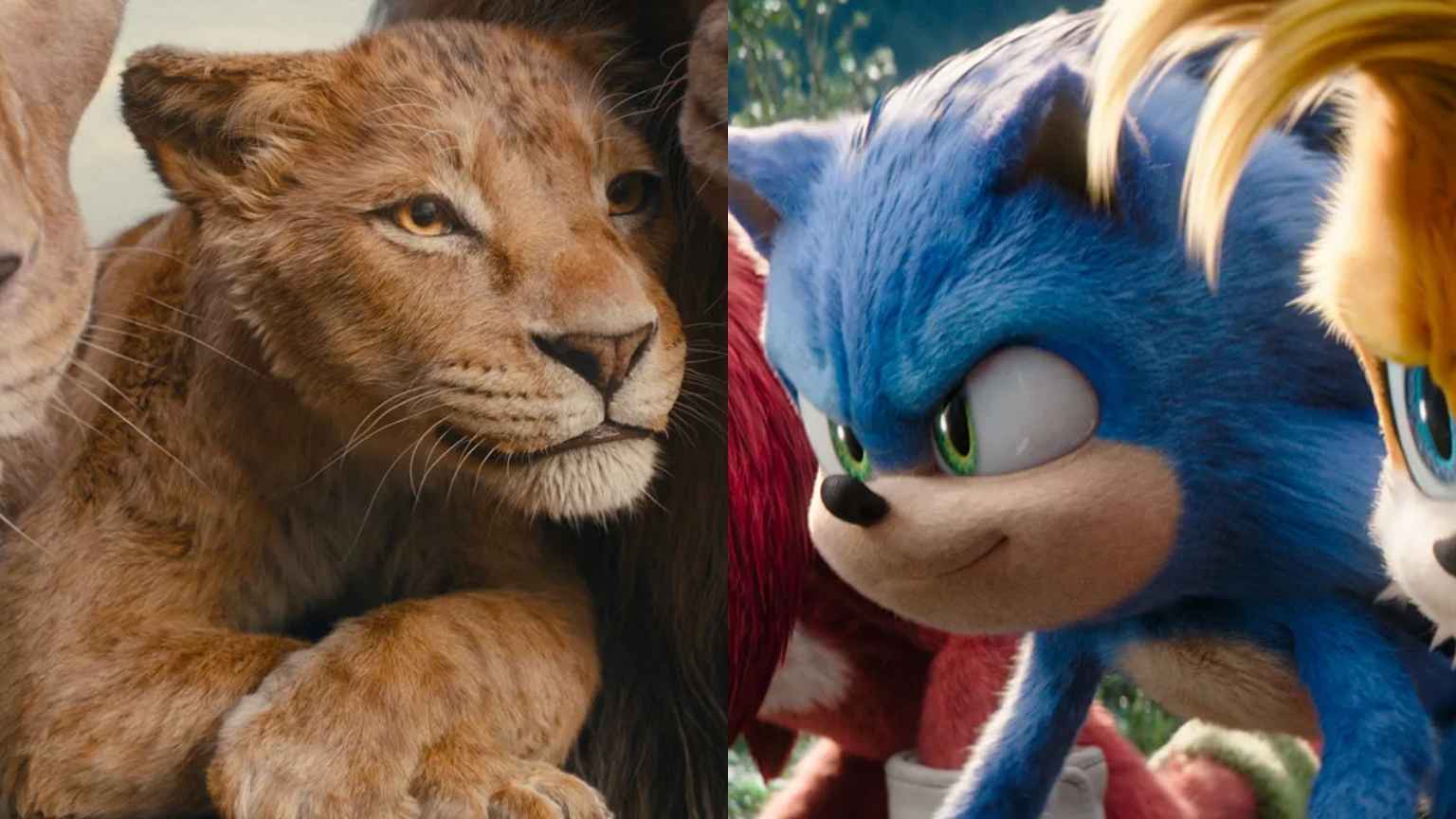 Sonic 3 atropela Mufasa: O Rei Leão e toma liderança da bilheteria americana no Natal