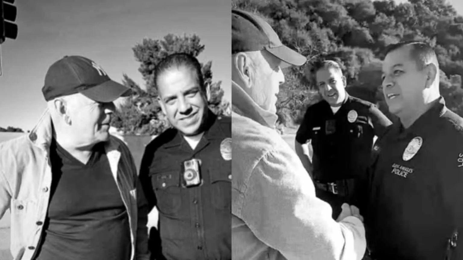 Bruce Willis expressa gratidão a policiais durante incêndios em Los Angeles