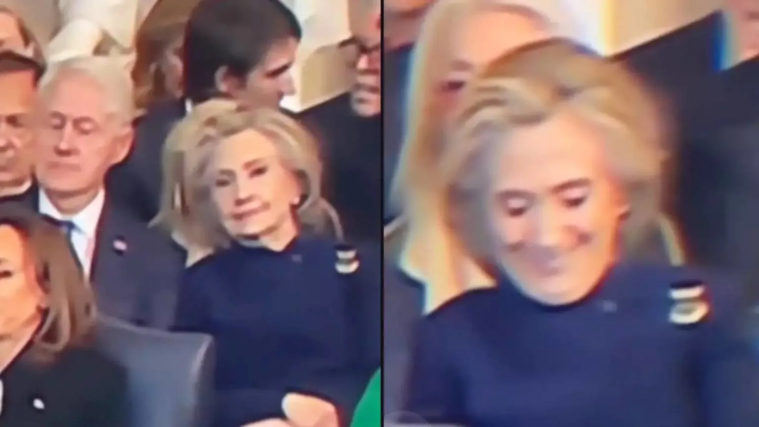 Reação de Hillary Clinton a declaração de Trump sobre o Golfo do México viraliza nas redes