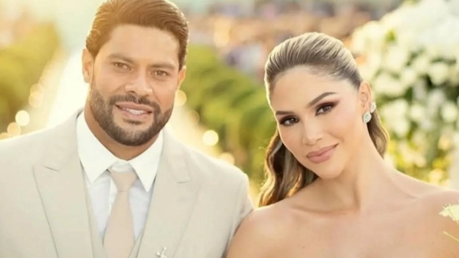 Hulk e Camila Ângelo oficializam união com cerimônias emocionantes e luxo no casamento