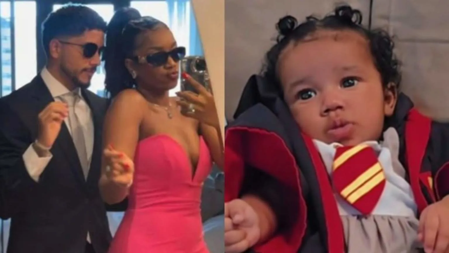 Yuri Lima e Iza celebram 3 meses de Nala com tema inspirado em Harry Potter