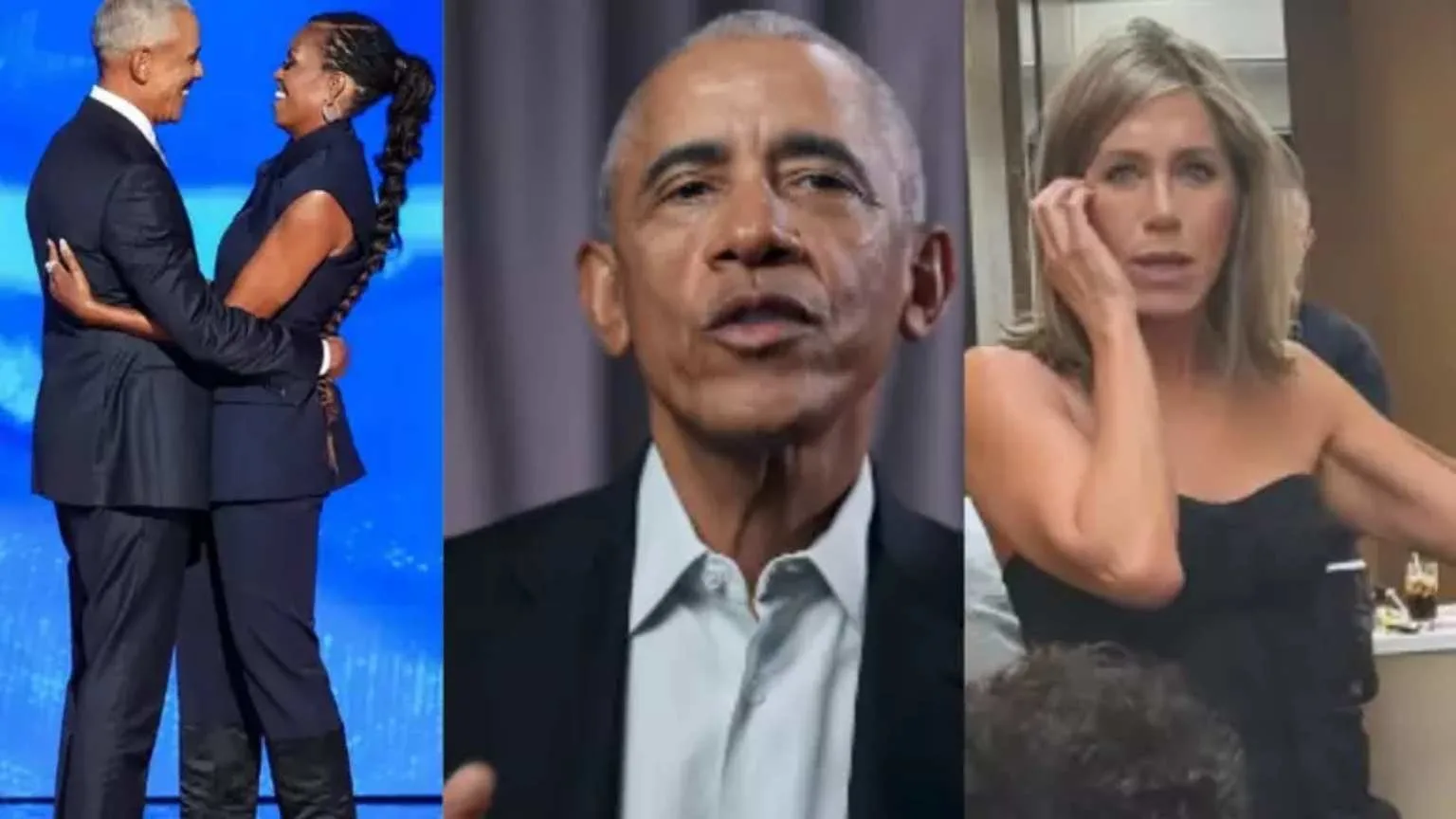 Michelle e Barack Obama são alvo de rumores de separação com suposto envolvimento com Jennifer Aniston