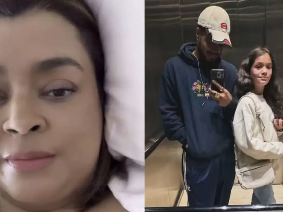 Preta Gil recebe visita do filho e da neta durante recuperação no hospital