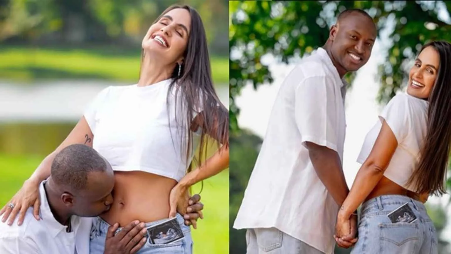 Thiaguinho e Carol Peixinho anunciam gravidez: 