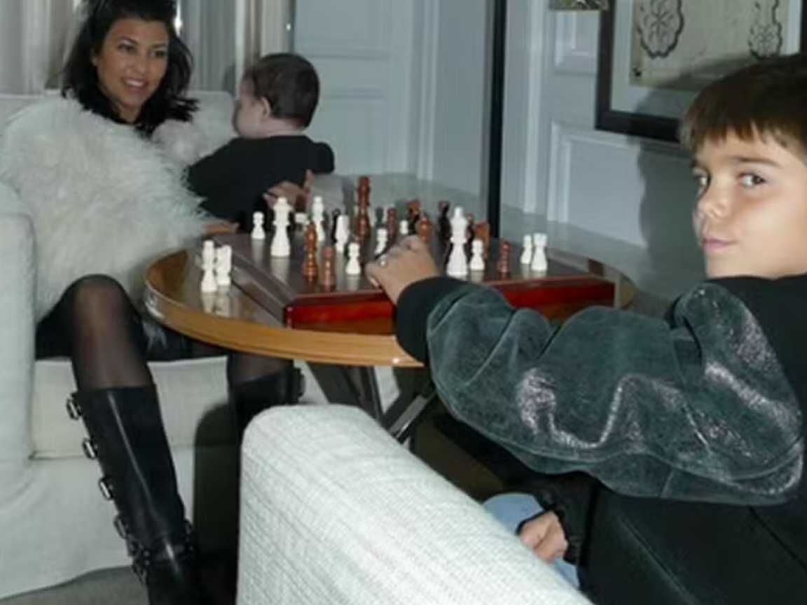 Filho de 10 anos de Kourtney Kardashian refuta boatos sobre paternidade com Justin Bieber