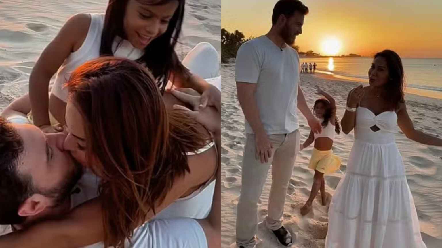 Maíra Cardi anuncia gravidez nas Bahamas e surpreende Thiago Nigro