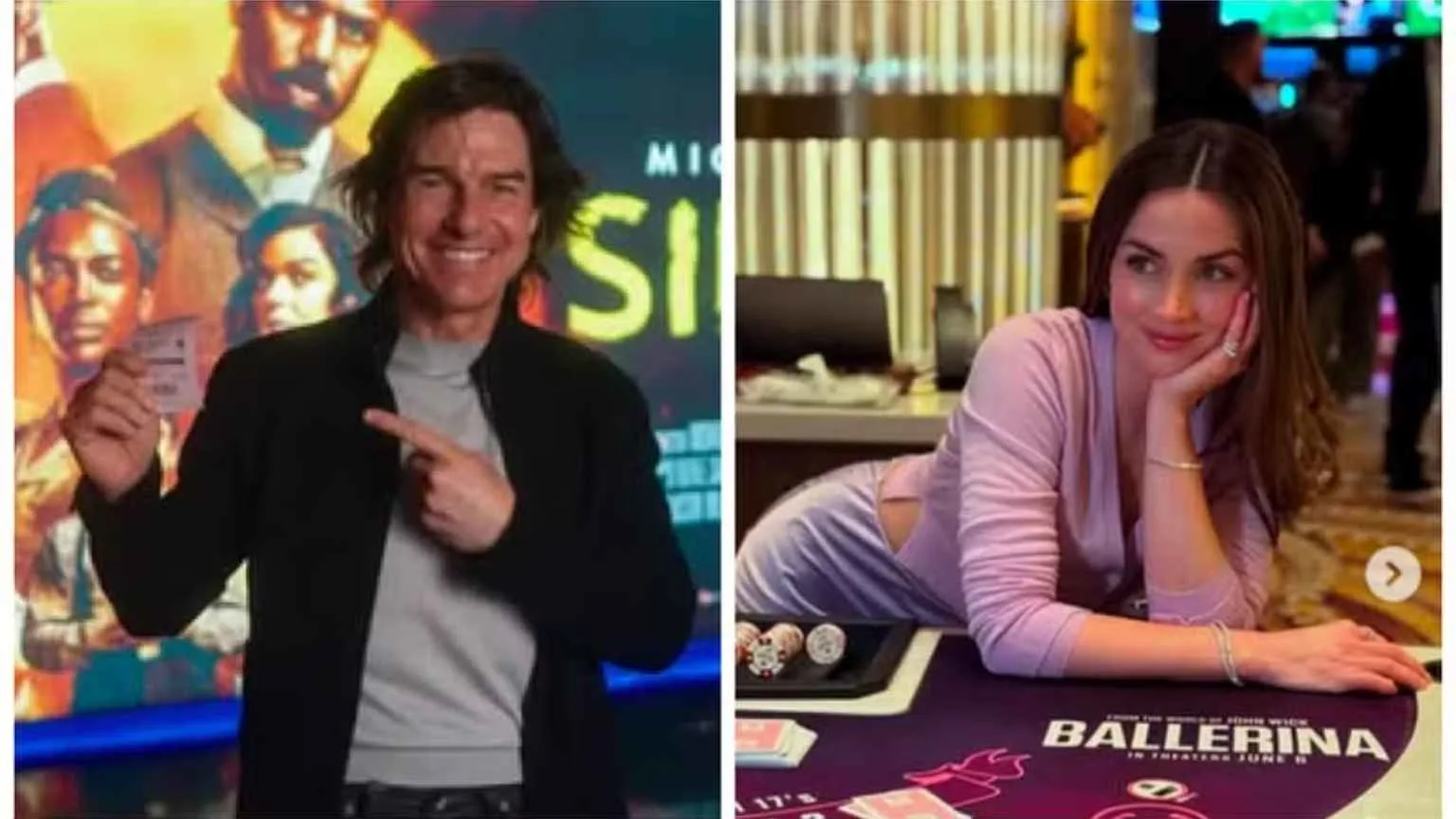 Romance ou parceria? Ana de Armas e Tom Cruise levantam suspeitas após nova aparição juntos em Londres