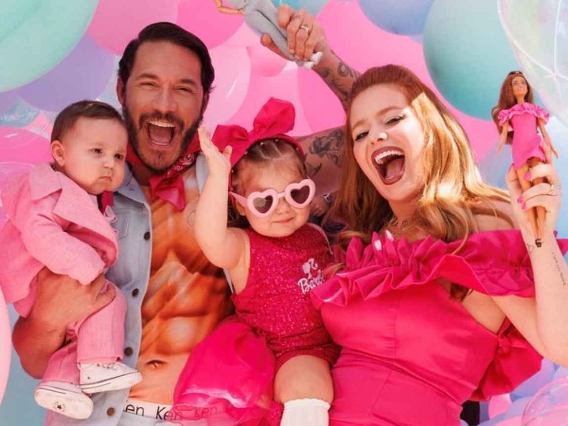 Viih Tube e Eliezer celebram 2 anos da filha Lua com festa temática da Barbie e desabafo emocionante nas redes