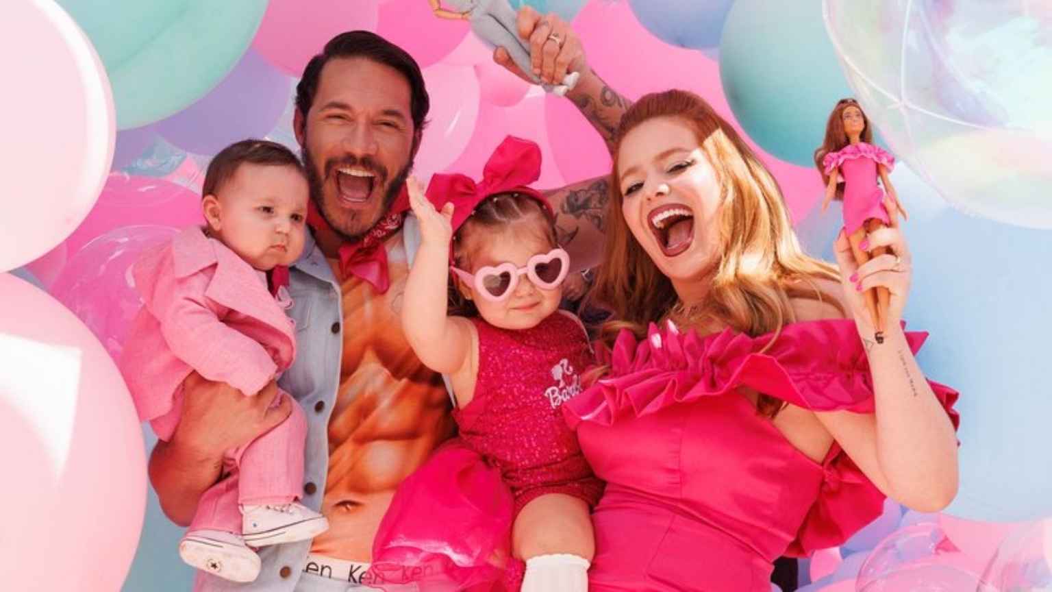 Viih Tube e Eliezer celebram 2 anos da filha Lua com festa temática da Barbie e desabafo emocionante nas redes