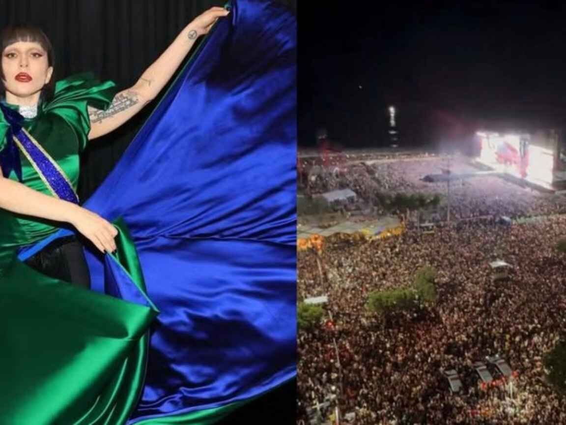 Lady Gaga agradece ao Brasil após show histórico para 2,5 milhões em Copacabana