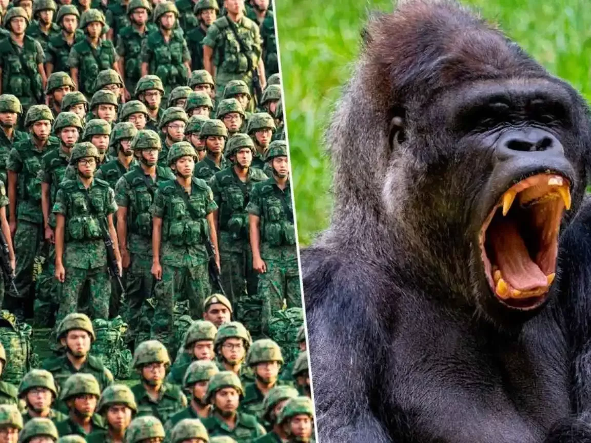 Gorila vs. 100 homens: o meme viral que diz mais sobre nós do que parece