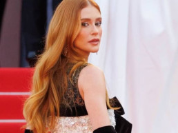 Marina Ruy Barbosa brilha no tapete vermelho de Cannes com look belíssimo